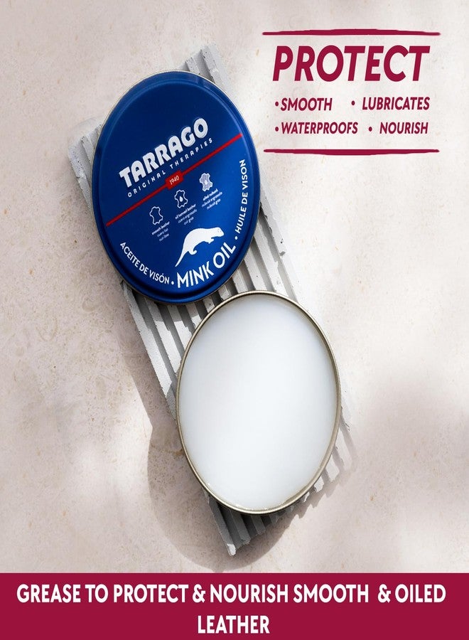 Tarrago Mink Oil for Leather Boots - Conditioner and Cleaner- Waterproof, Soften, Condition, Restore Shoes, Saddles, Purses, Bags, Gloves, and Vinyl- 100mL 3.52oz - Image 3